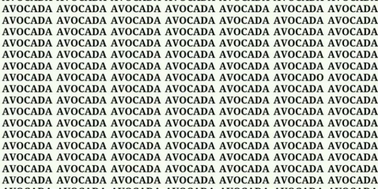 Visual illusion: If you have hawk eyes, find a avocado among avocada in ...